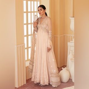 Suffuse Rose Flare 3 piece dress